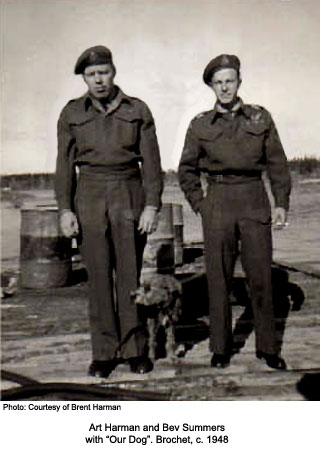 Art Harmon and Cpl Summers