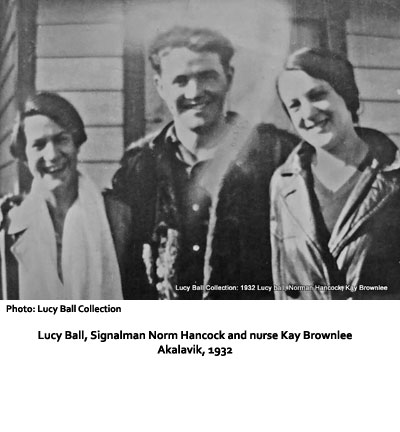 Lucy Ball, Norm Hancock and Kay Brownlee
