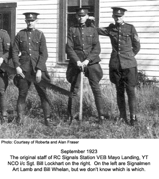 Original staff at RC Sigs station mayo 1923