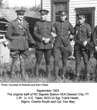 Original VEA Staff, Dawson City 1923