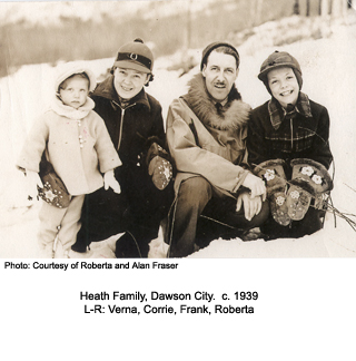 Heath Family, Dawson City 1939
