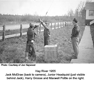 Line Crew, Hay River, 1955