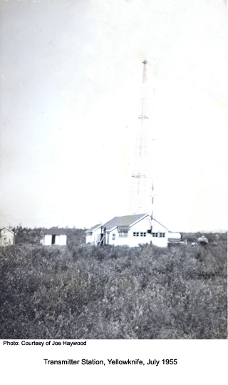 Yellowknife Transmmitter Station 1955