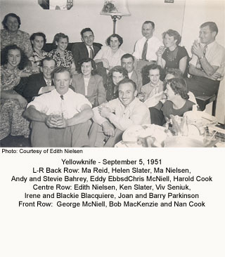 Birthday party, Yellowkinfe 1951