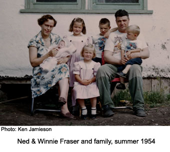 Ned Fraser and family