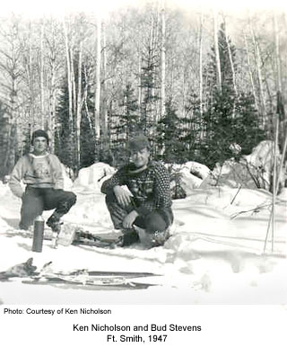 Ken Nicholson and Bud Stevens 1947