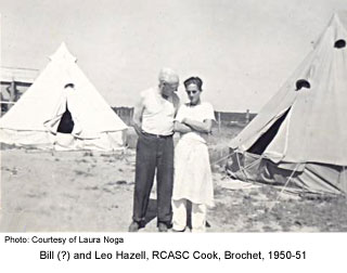 Leo Hazell, Hay River 1950
