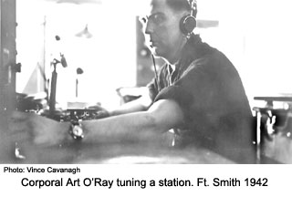 Cpl. Art O'Ray, Ft. Smith 1942