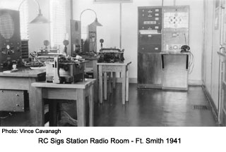 Sigs Station interior 1941