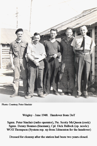 Wrigley work party 1948
