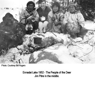 Jim Pitre and group of Inuit