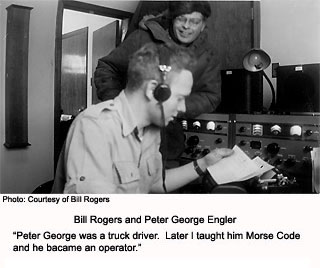 Bill Rogers and Peter George