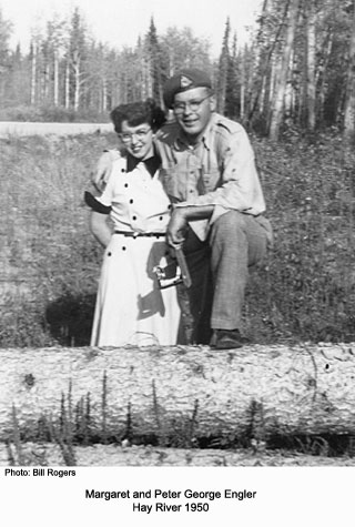 Margaret and Peter George Engler 1951