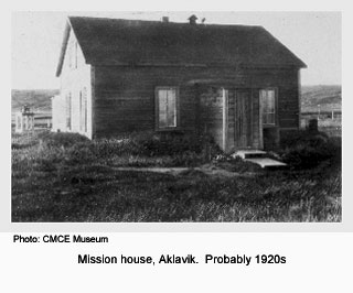 Aklavik Mission house 1930s