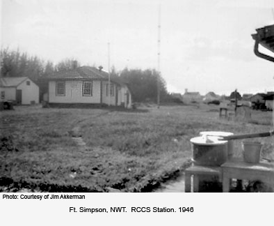 Ft Simpson RCCS station 1946