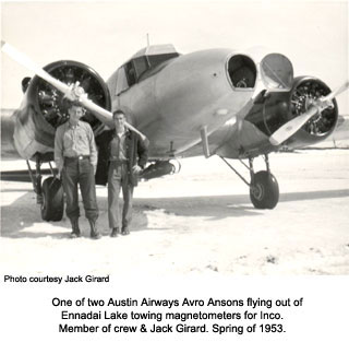 Avro Anson at Ennadai Lake