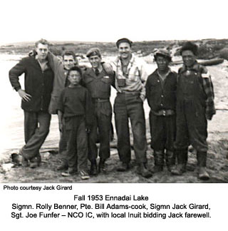 Sigs Staff at Ennadai Lake 1953