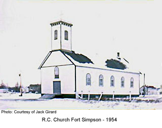 RC Church Ft. Simpson 1954