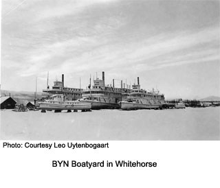 Boatyard in Whitehorse