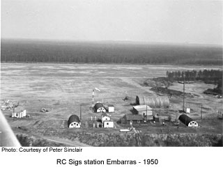 RCSigs Station Embarras Lake 1950