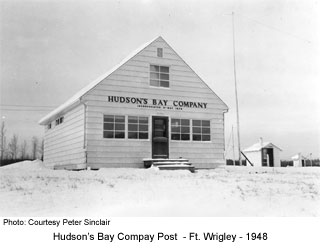 HBC Post at Wrigley 1948