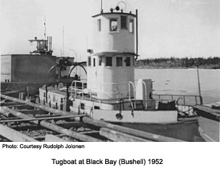 Tudboat at Bushell