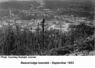 Beaverlodge townsite