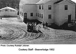 Cookery Staff, Beaverlodge