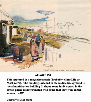 Aklavik street scene