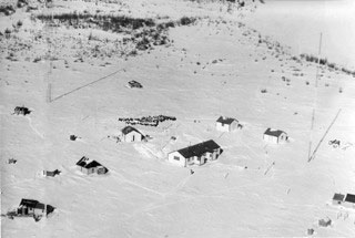 Station Brochet (aerial)