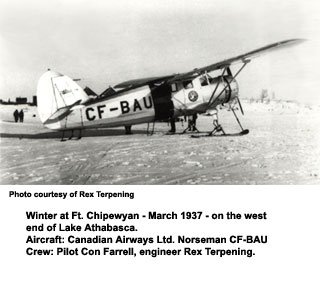Aircraft in winter