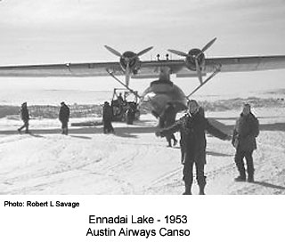 Austin Airways Canso, Ennadai Lake