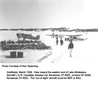 Aircraft in winter