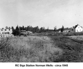 RC Sigs station Norman Wells 1945
