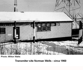 Transmitter Site Norman Wells 1960