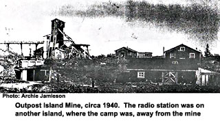 Outpost Island mine site