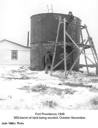 Oil tank construction