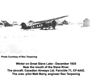Aircraft in winter