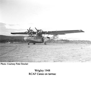 RCAF Canson on tarmac