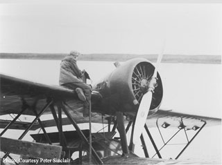 Flying boat at Wrigley