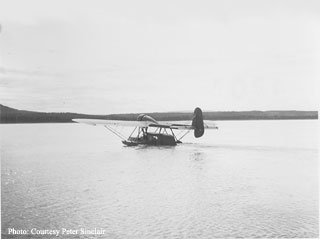 Flying boat at Wrigley