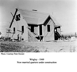 Married Quarters under construction