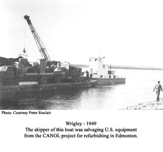 Tugboat and barge