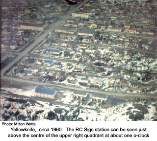 Yellowknife from the air