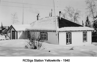 RCSigs Yellowknife 1940